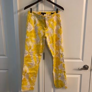 BANANA REPUBLIC RYAN FLORAL PANTS SIZE 2